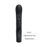 Pretty Love Vibro Rabbit  Webb Noir